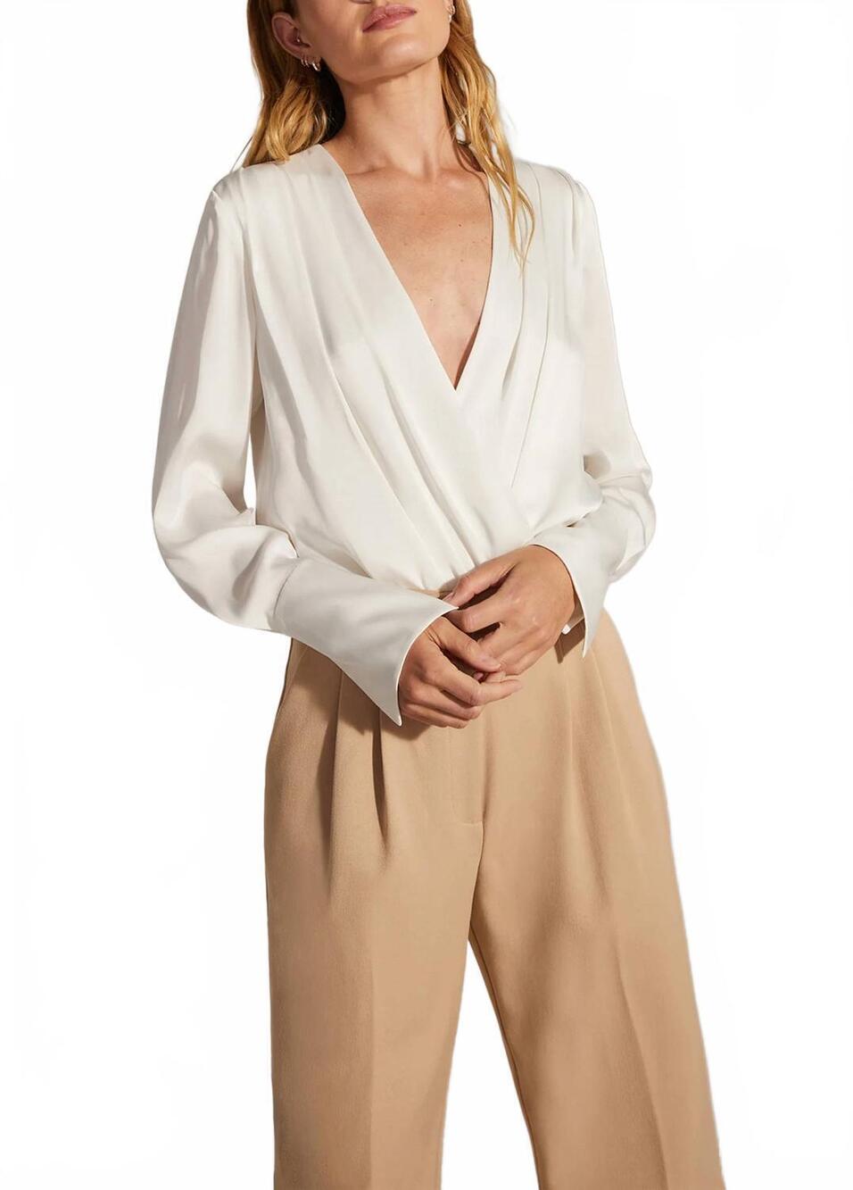 NEW FAVORITE DAUGHTER the date blouse in ivory